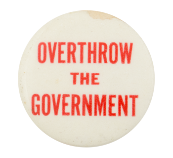overthrow the goventment button